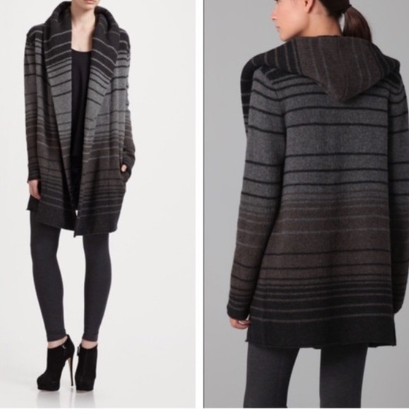 Vince Sweaters - Vince Sophie sweater coat hooded cardigan XS